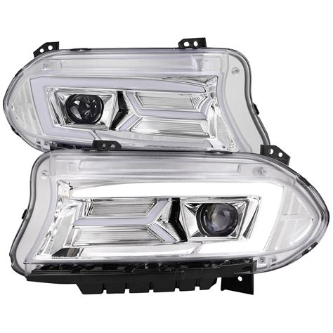 Spec-D Projector Headlights Dodge Charger (2015-2023) Sequential LED T