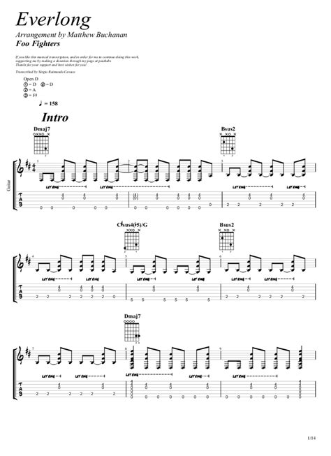 Everlong Foo Fighters Chords