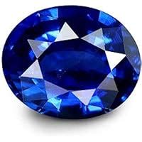 Kalyan Gems Blue Sapphire Gemstone Certified Neelam Loose Natural ...