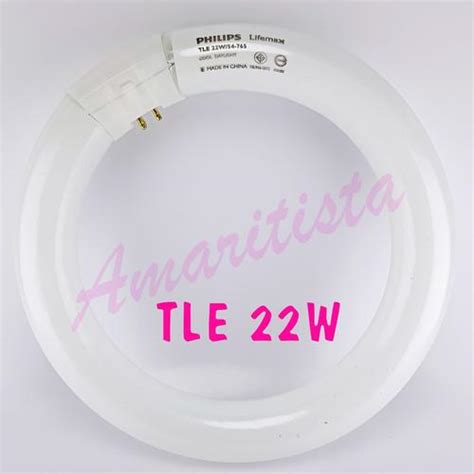 Jual Lampu TL Ring / TLE 22W Philips Lifemax 22 watt 1050 lumen 6500k ...