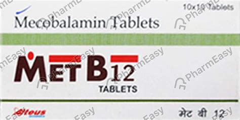 Met B12 500 MCG Tablet (15): Uses, Side Effects, Price & Dosage | PharmEasy