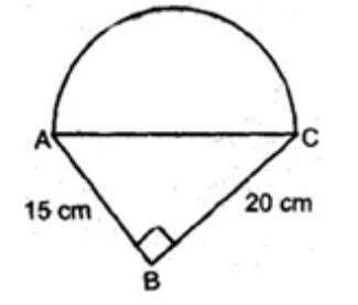 In the given figure, ABC is a right-angled triangle, right-angled at B ...