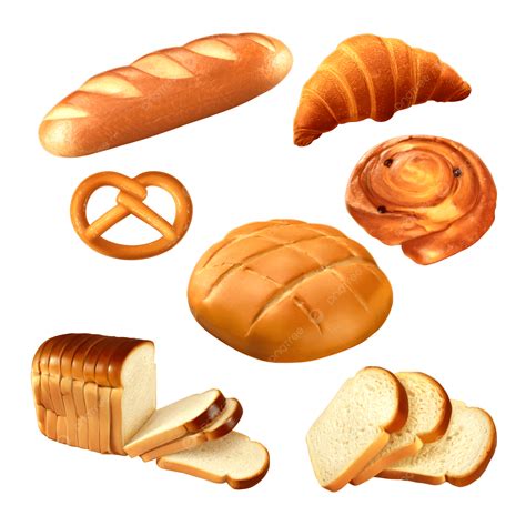 Variety Of Baked Foods And Breads, Baked Foods And Breads, Baked Foods ...