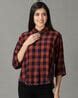 Buy Rust Shirts for Women by SHOWOFF Online | Ajio.com