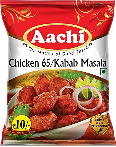 Aachi Chicken 65 Masala Powder [Pack of 10] : Amazon.in: Home & Kitchen