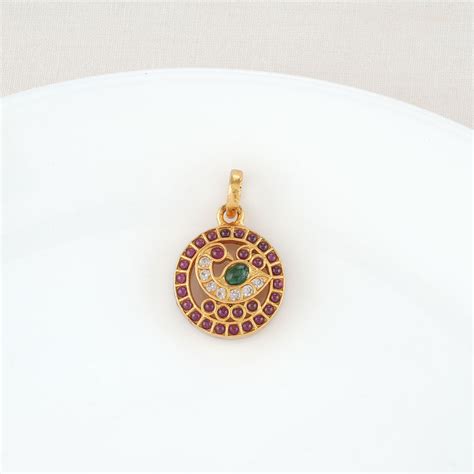 Gold Plated Pendant Online | Silver Gold Plated Pendant – The Amethyst ...