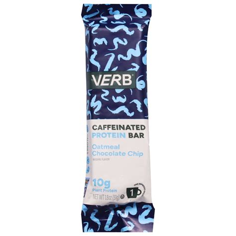 Verb Energy - Prtn Bar Oatml Cchip Caff - Cs Of 12-1.8 Oz - Walmart.com