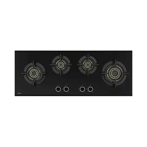 Hafele VORTEX 000 100CM Black 4-Vortex Brass Burners with Flame Failure ...