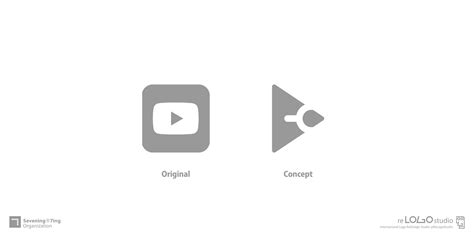 LOGO Redesign Studio on Tumblr: YouTube Logo Redesign Concept Design By ...