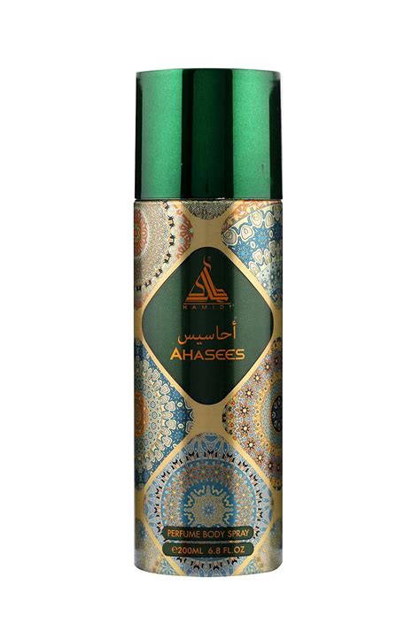 Buy Hamidi Ahasees Perfume Body Spray 200ml | Alcohol-free | Spray for ...