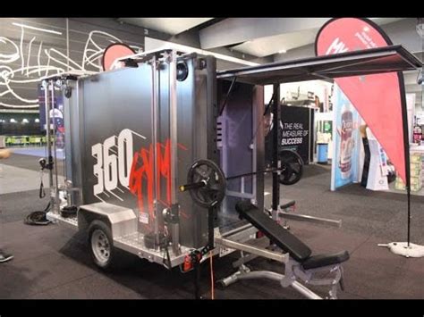 360Gym Trailer - A Truly Mobile Gym Business - YouTube