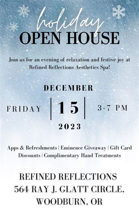 Holiday Open House, 564 Ray J Glatt Cir, Woodburn, OR 97071, United ...