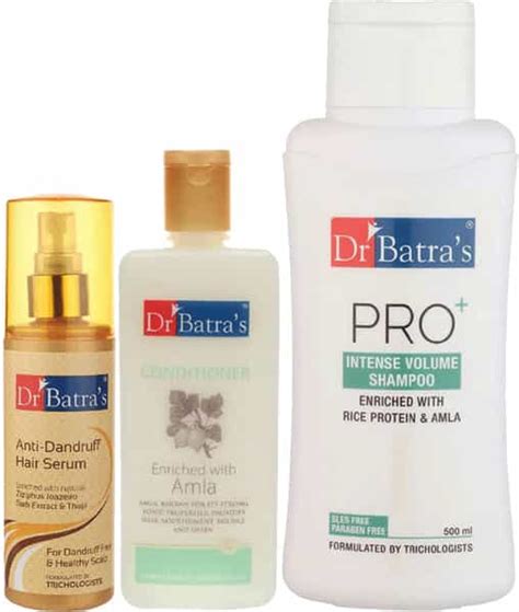 Buy DR BATRA'S ANTI DANDRUFF HAIR SERUM CONDITIONER- 200 ML AND PRO+ ...