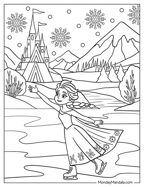Elsa Princess Coloring Pages [2025]