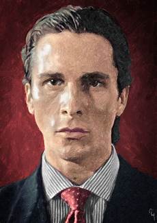 American Psycho Shower Curtain by Bateman American Psycho Shower Curtain For Sale American Psycho Shower Curtain