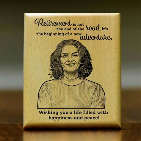 Buy Customized Retirement Is Not The End Engraved Wooden Photo Frame ...
