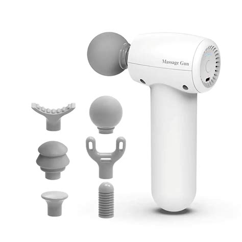 MEDITIVE Cordless Deep Tissue Massage Gun With 6 Attachments, Handheld ...