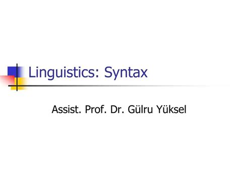 Image result for Syntax Examples in Linguistics