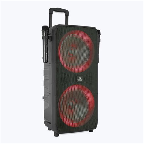 Zebronics Jolt Plus Trolley Speaker - 100W, RGB, dual mic