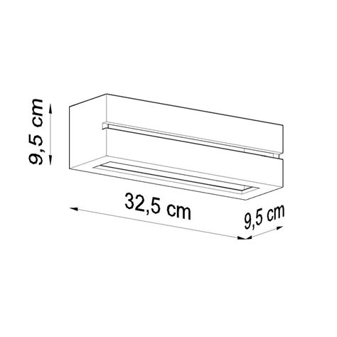 Wall Lamp Vega Line - Sollux Lighting - Wonderlamp.shop