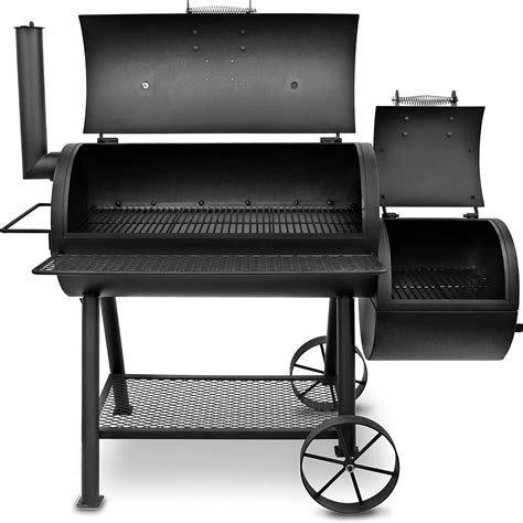 Charcoal Grill With Offset Smoker. | Prime Electronics Uganda