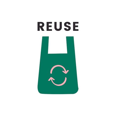 Reduzieren Sie das Symbol für Wiederverwendung und Recycling ...