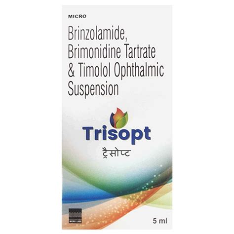 Trisopt Ophthalmic Suspension 5 ml | Uses, Side Effects, Price | Apollo ...