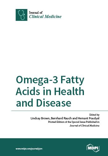 Omega-3 Fatty Acids in Health and Disease | MDPI Books