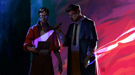 ArtStation - my friends as characters in "Disco Elysium"