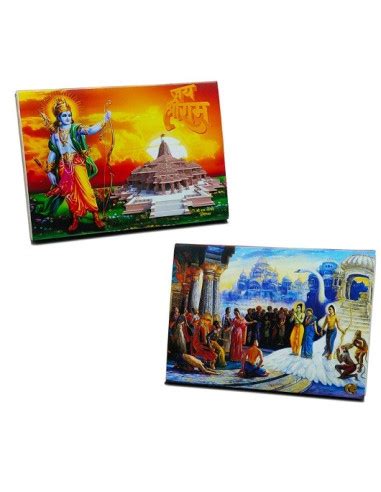 Omkar Mint Color Ram Mandir Silver Coin of 10 Grams in 999 Purity Fineness