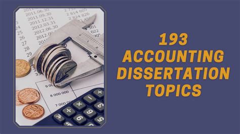 Accounting Dissertation Topics 的图像结果