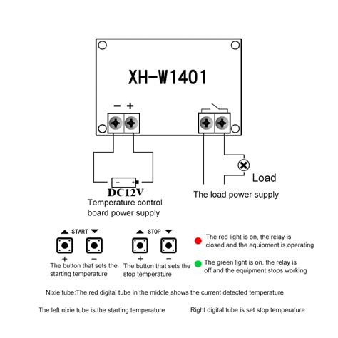 Intelligent Digital Thermostat Temperature Controller - 12V– UNIQKART