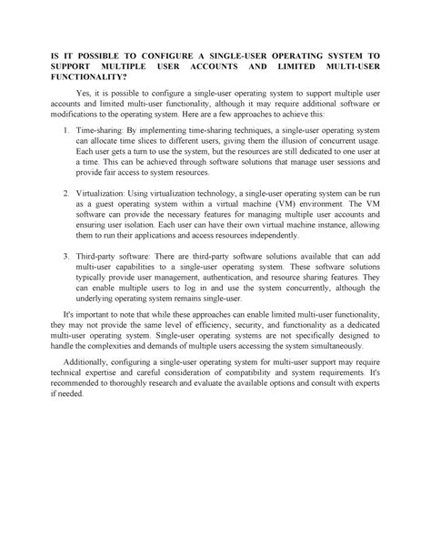 1 User vs Multiple Users 的图像结果