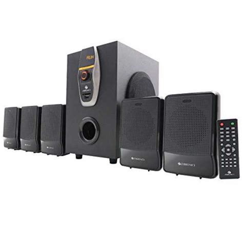 Zebronics ZEB-BT6860RUCF 5.1 Channel Multimedia Speakers Price in India ...