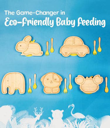 Baby Feeding Bamboo Suction Plates | StarKiddo