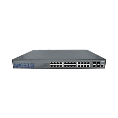 Managed ethernet switch - AMG510-24GAT-4XS-RP540 - AMG Systems - 28 ...