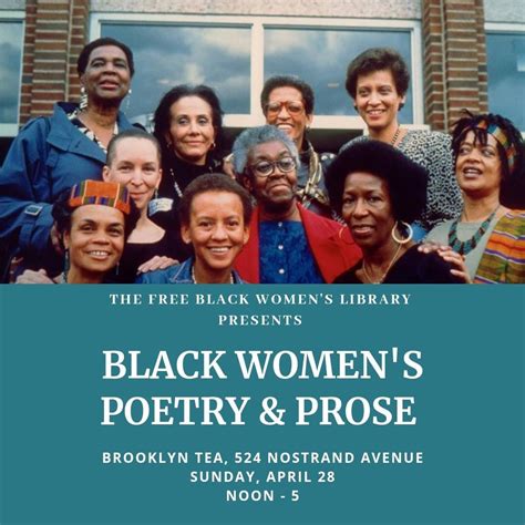 The Free Black Women's Library — April is National Poetry month, also ...
