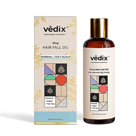 Buy Vedix Customised Ayurvedic Hair Fall Oil | Viruj Hair Fall Oil ...