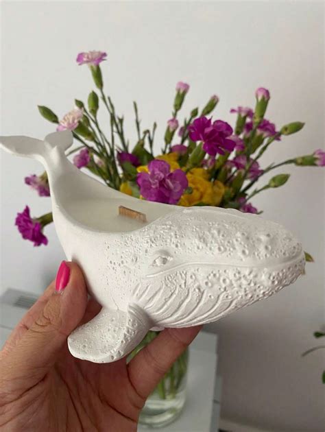 1pc Whale Silicone Mold For Diy Succulent Planters, Resin Crafts ...