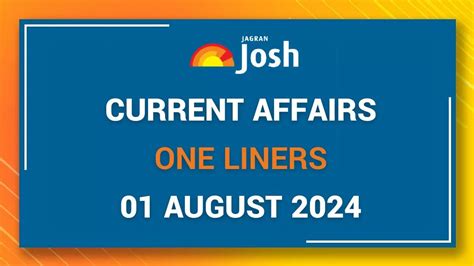 Today Current Affairs One Liners: 01 August 2024- Paris Olympics 2024