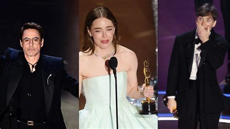 Robert Downey Jr., Emma Stone, Cillian Murphy And More: Check Out Big ...
