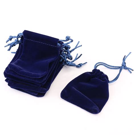 J.tushar Imported Velvet Pouches for Jewellery Packaging(Set of 10 psc ...