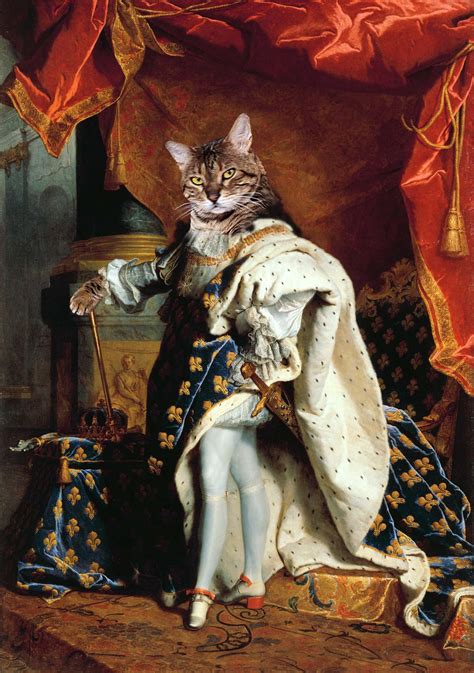 Renaissance Cat Painting at PaintingValley.com | Explore collection of ...