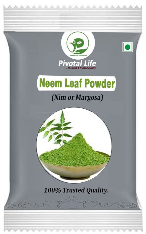Pivotal Life Neem Leaf Powder 50g : Amazon.in: Health & Personal Care