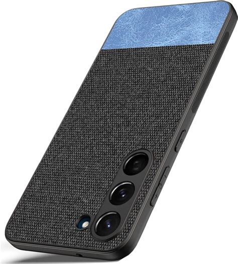 Kapa Soft Fabric & Leather Hybrid for Samsung Galaxy S23 Back Cover ...