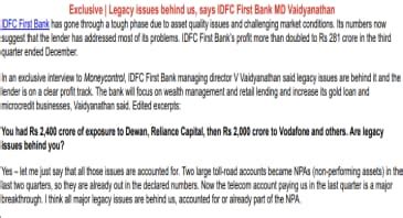 In The News - News and Media - IDFC FIRST Bank | IDFC FIRST Bank