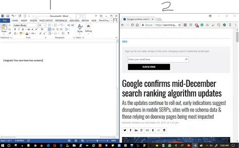 Split One Screen into 2 的图像结果