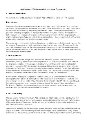 Code of Civil Procedure UPSC - Code of Civil Procedure (CPC) - UPSC ...