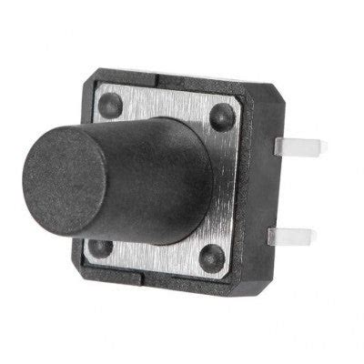 12x12x10mm Tactile 4 Pin Push Button Switch - 5 Pieces Pack – TNT e-Comp