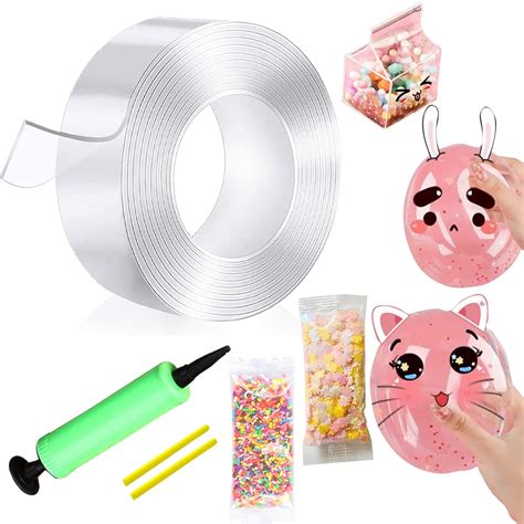 PAEUKUON Multi-functional Magic Tape with Pump for DIY Shiny India | Ubuy